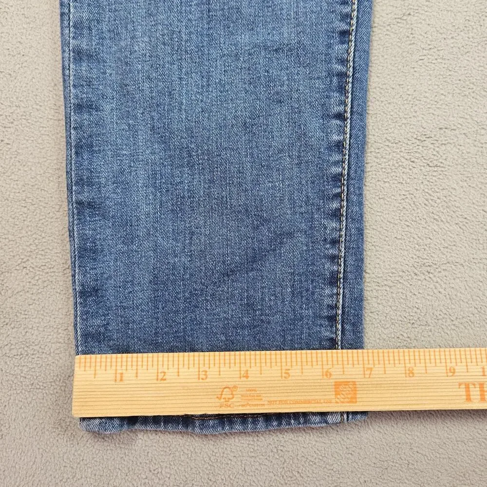 Levis 501 Jeans Mens 32x34 Fits (31.5x33) Blue Button‎ Fly Denim Pants Straight